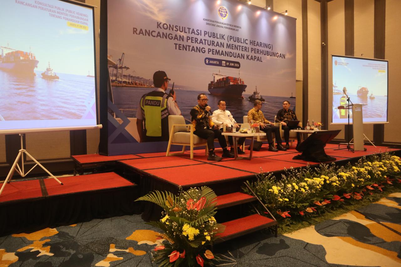 Tingkatkan Tata Kelola Regulasi Maritim, Kemenhub Gelar Konsultasi Publik Rancangan Peraturan Pemanduan Kapal